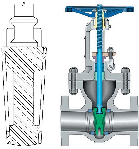 شیر دروازه ای (Gate Valve)